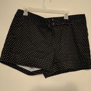 Black and White Polka Dot shorts